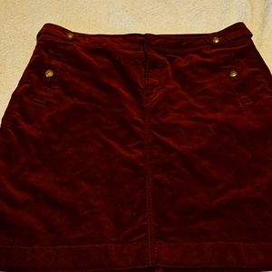 Talbots corduroy skirt